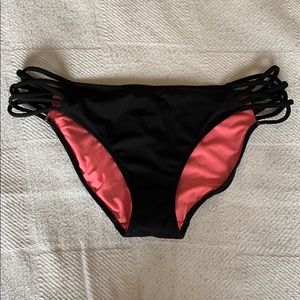 Black Full Coverage Bikini Bottoms